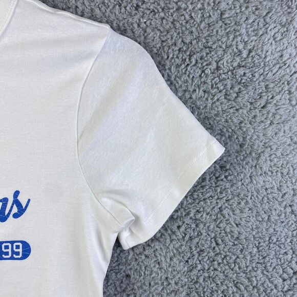 Britney Spears 1999 Micro Tee Girls Sz XS White Made w/ 100 Recycled Plastic NWT - Picture 6 of 15